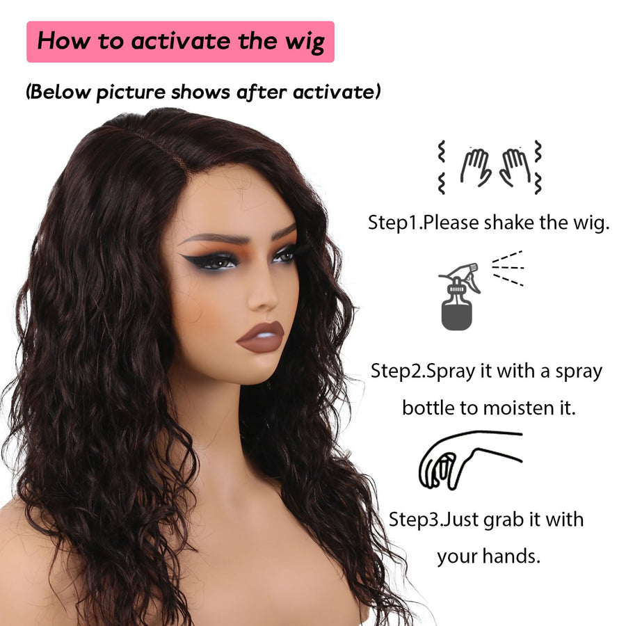 ManeMajesty 18 Inch Body Wave Lace Front Glueless Human Hair Wig - FT-1845-N - B0F28JQR7R
