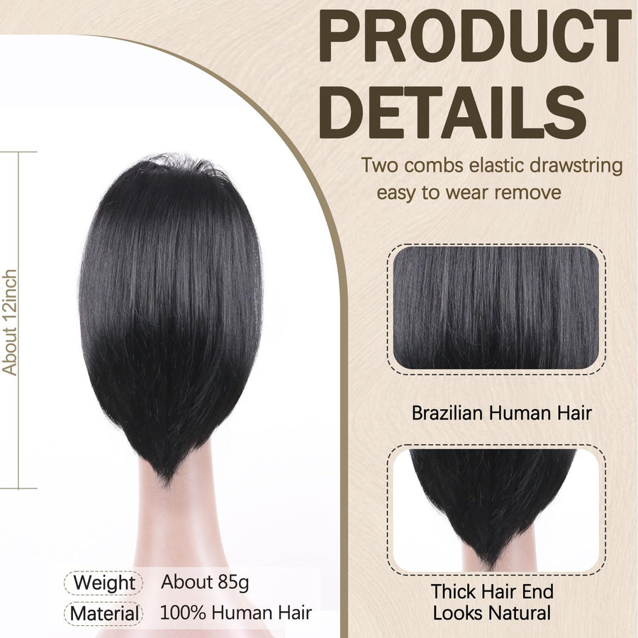ManeMajesty Straight Drawstring Ponytail Extension - FT-2184 - B0F64KWKWG